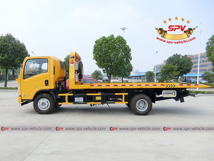 Flatbed Tow Truck ISUZU - LS